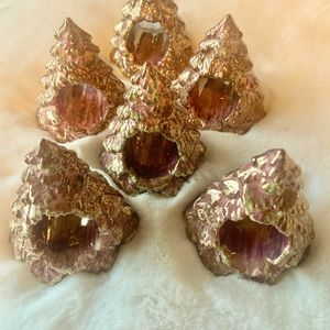 Vintage Handmade Christmas Napkin Rings